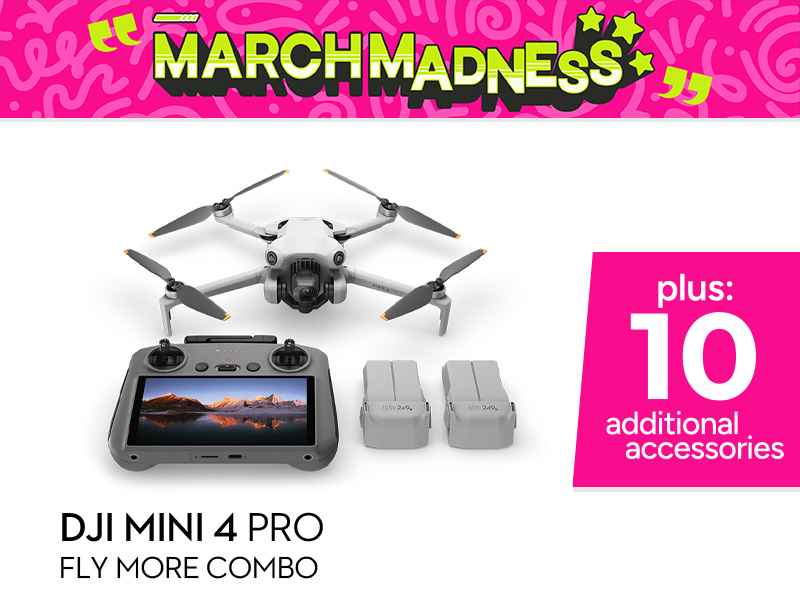 DJI Mini 4 Pro March Madness Combo